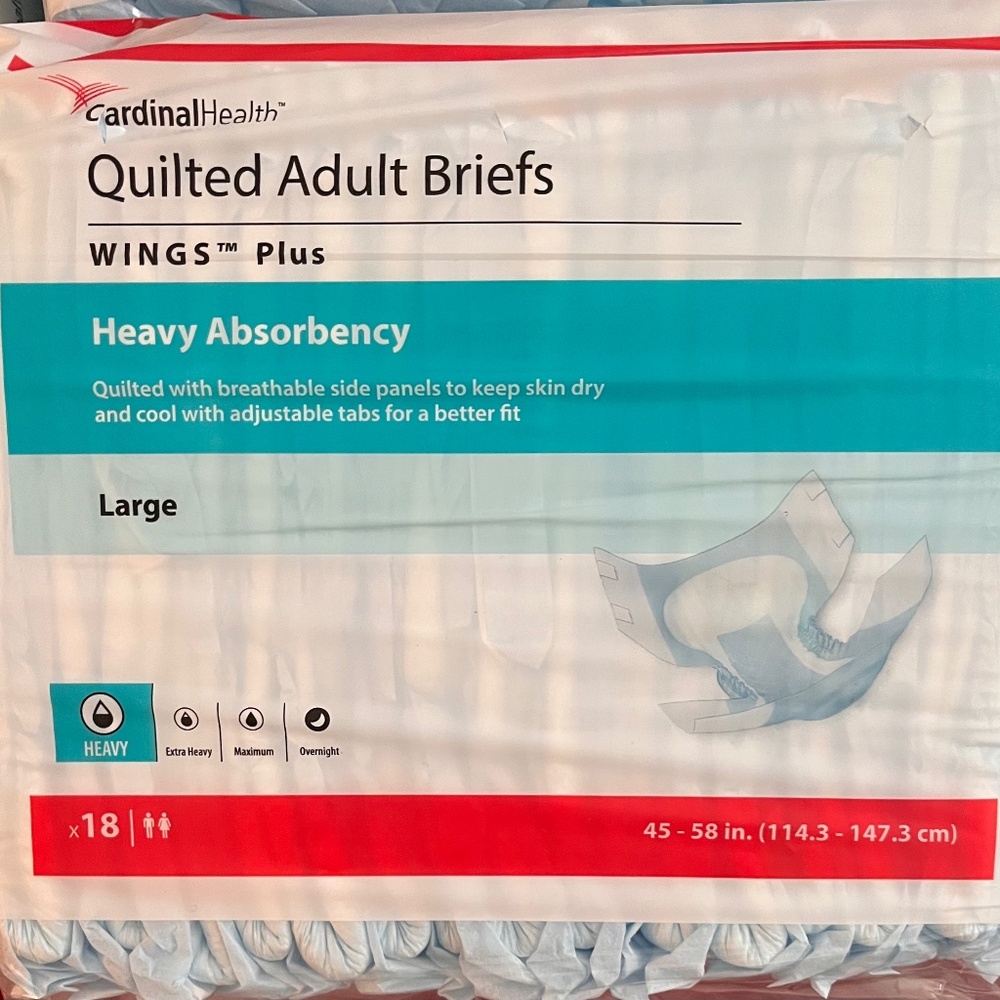 Quilted Adult Briefs